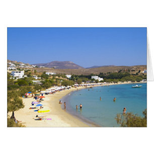 Griechenland, Insel Paros, Krios Beach aus der Höh