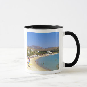Griechenland, Insel Paros, Krios Beach aus der Höh Tasse