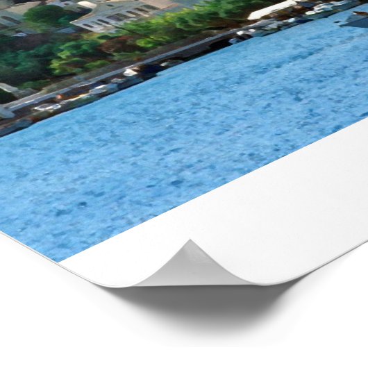 Griechenland-Insel Poster (Ecke)