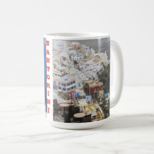 Griechenland Insel Santorini Tasse