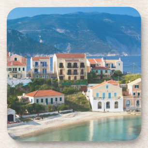 GRIECHENLAND, Ionische Inseln, KEFALONIA, Assos: 2 Untersetzer