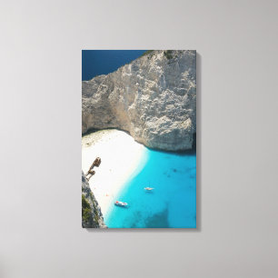 GRIECHENLAND, Ionische Inseln, ZAKYNTHOS, SCHIFFBR Leinwanddruck