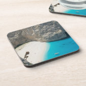 GRIECHENLAND, Ionische Inseln, ZAKYNTHOS, SCHIFFFA Getränkeuntersetzer (Linke Seite)