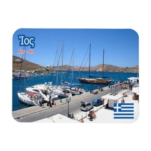 Griechenland - Ios - Insel - Magnet (Horizontal)