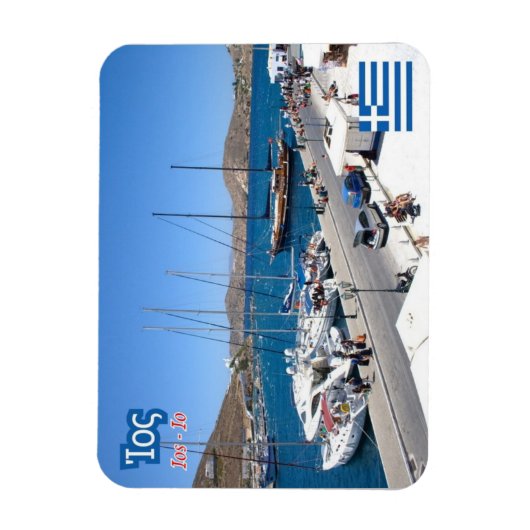 Griechenland - Ios - Insel - Magnet (Vertikal)