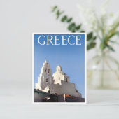 Griechenland Jahrgang Reise Postkarte (Stehend Vorderseite)