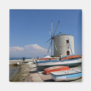 Griechenland, Korfu, alte Windmühle, Magnet