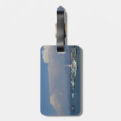 Griechenland, Korfu, alter Leuchtturm, Gepäckanhänger (Rückseite vertikal)