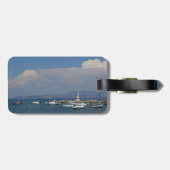 Griechenland, Korfu, alter Leuchtturm, Gepäckanhänger (Rückseite horizontal)