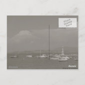 Griechenland, Korfu, AltLeuchtturm, Postkarte (Rückseite)