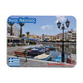Griechenland - Kreta - Agios Nikolaos - Magnet (Horizontal)