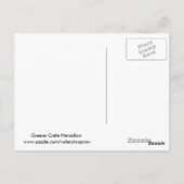 Griechenland Kreta Heraclion Postkarte (Rückseite)