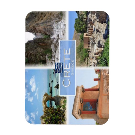 Griechenland - Kreta - Knossos - Elafonisi - Magnet (Vertikal)