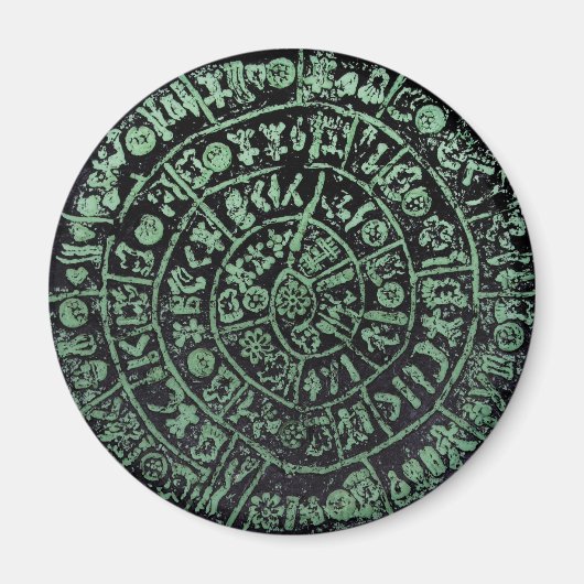 Griechenland Kreta Phaistos altertümlicher Festpla Magnet (Vorne)