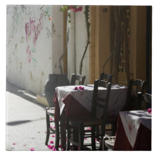 GRIECHENLAND, KRETA, Provinz Rethymno, Rethymno: A Fliese