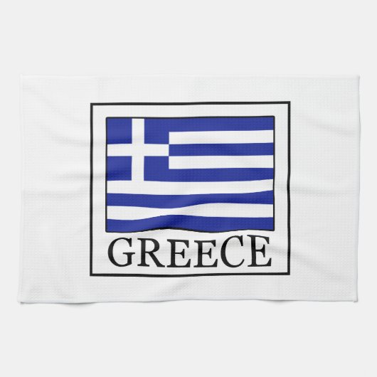 Griechenland Küchentuch (Horizontal)