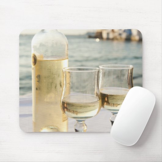 Griechenland, Kykladen-Inseln, Mykonos, Wein auf d Mousepad (Mit Mouse)