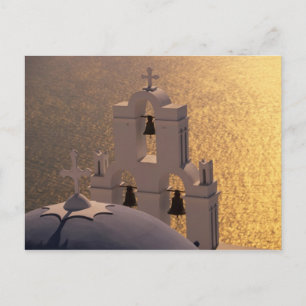 Griechenland, Kykladen, Santorini, Thira, Postkarte