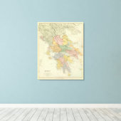 Griechenland Leinwanddruck (Insitu (Holzboden))