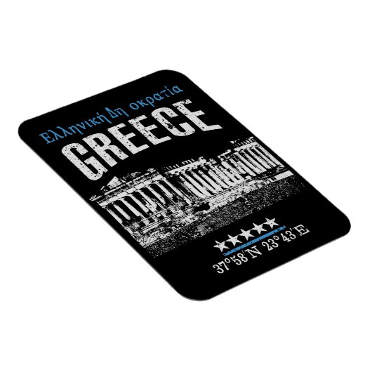 Griechenland Magnet (Rechte Seite)
