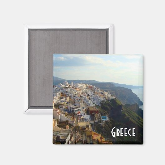 Griechenland Magnet (Vorderseite/Rückseite)