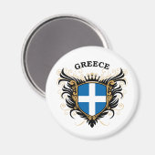 Griechenland Magnet (Vorderseite/Rückseite)