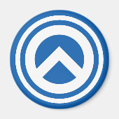 Griechenland Magnet - Lambda-Symbol (Vorne)