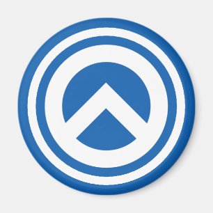 Griechenland-Magnet - Lambda-Symbol Magnet