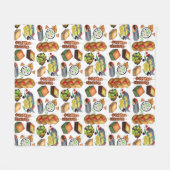 Griechenland mediterrane Lebensmittel Printmedien  Fleecedecke (Vorderseite (Horizontal))