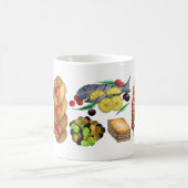 Griechenland mediterrane Lebensmittel Printmedien  Kaffeetasse (Mittel)