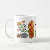 Griechenland mediterrane Lebensmittel Printmedien  Kaffeetasse (Links)