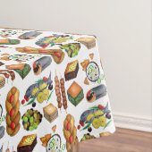 Griechenland mediterrane Lebensmittel Printmedien Tischdecke (Beispiel)