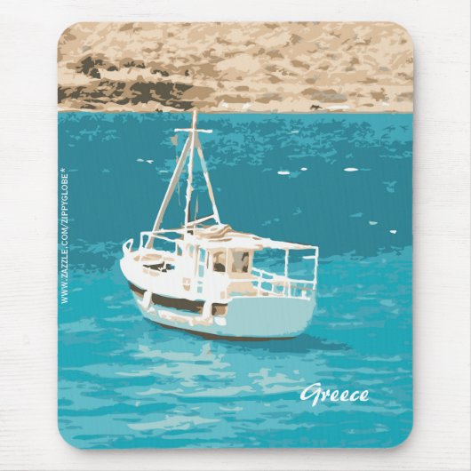 Griechenland Mousepad (Vorne)