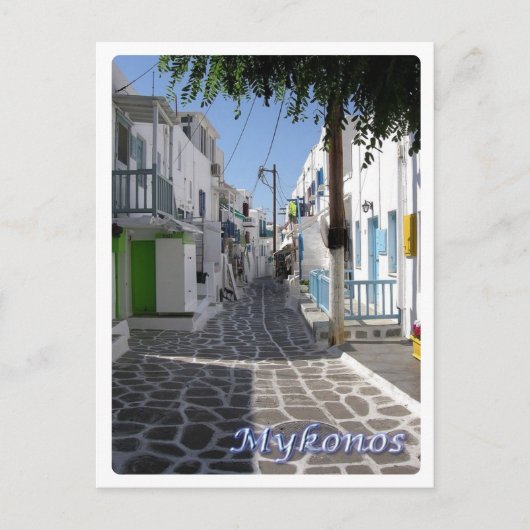 Griechenland - Mykonos - Chora - Postkarte (Vorderseite)