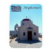 Griechenland - Mykonos - Kloster - Magnet (Vertikal)