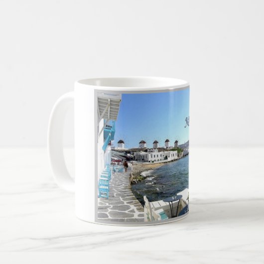 Griechenland - Mykonos - Little Venice - Kaffeetasse (Vorderseite Links)