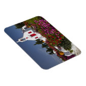 Griechenland, Mykonos, Niedliche kleine Kapelle Magnet (Rechte Seite)