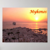 Griechenland - Mykonos - Poster (Vorne)