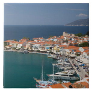 GRIECHENLAND, Nordöstliche Ägäische Inseln, SAMOS, Fliese