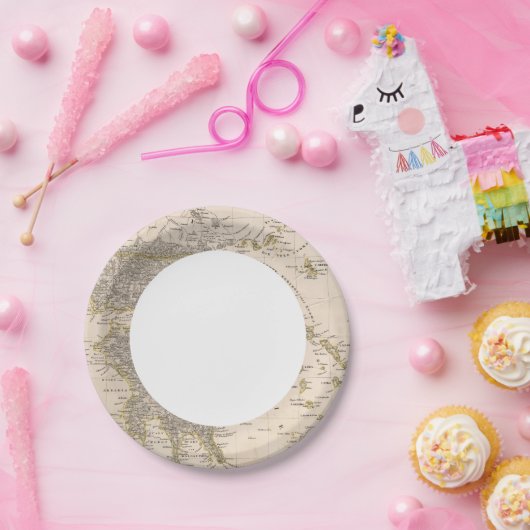 Griechenland Pappteller (Party)