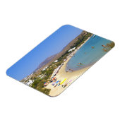 Griechenland, Paros Island, Krios Beach von oben Magnet (Linke Seite)