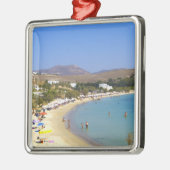 Griechenland, Paros Island, Krios Beach von oben Ornament Aus Metall (Links)