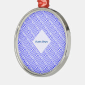 Griechenland: Personalisierte Runde durch die grie Ornament Aus Metall (Links)