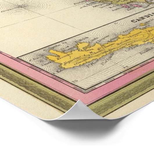 Griechenland Poster (Ecke)