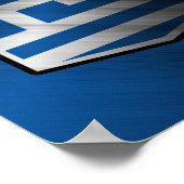 Griechenland Poster (Ecke)