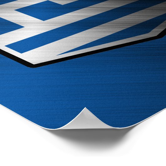 Griechenland Poster (Ecke)