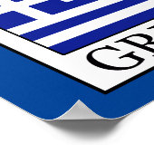 Griechenland Poster (Ecke)