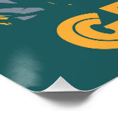 Griechenland Poster Travel, (Ecke)