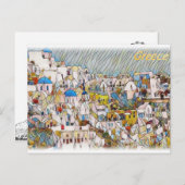 Griechenland Postkarte (Vorne/Hinten)