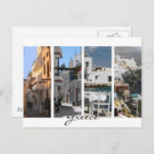 Griechenland Postkarte (Vorne/Hinten)